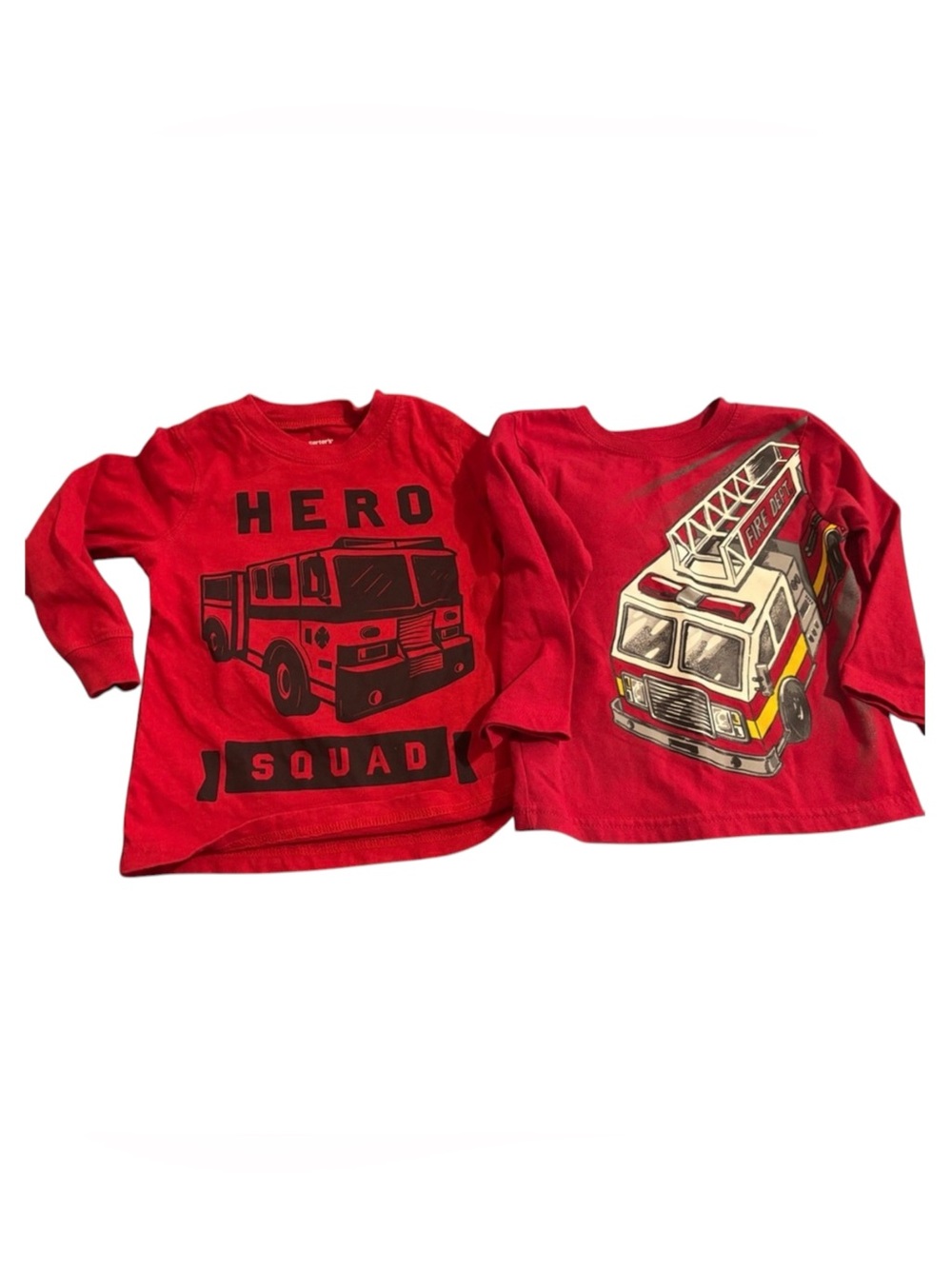 Carter’s and Garanimals EUC Red Long Sleeve Tops